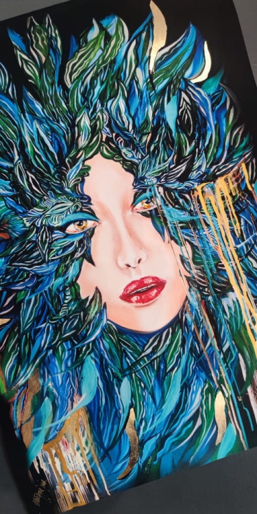 Medusa Nadzieja_plakat_zdobiony_50x70_cm, detail & perspective.jpg