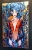 Aoi Neko, 90x150 cm, technika mieszana, Maggie Piu, black wall in the gallery, right perspective.jpg