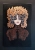 Lady Gorudo Copper, 60x90 cm, technika mieszana, Maggie Piu, black wall in the gallery.jpg